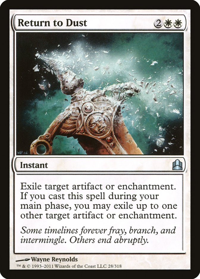 Return to Dust [Commander 2011] | Total Play