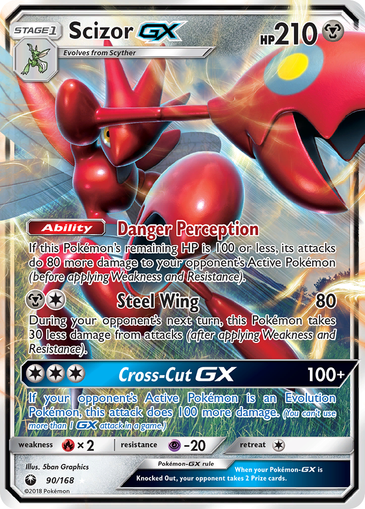 Scizor GX (90/168) [Sun & Moon: Celestial Storm] | Total Play