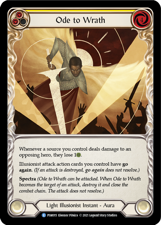 Ode to Wrath [PSM015] (Monarch Prism Blitz Deck) | Total Play