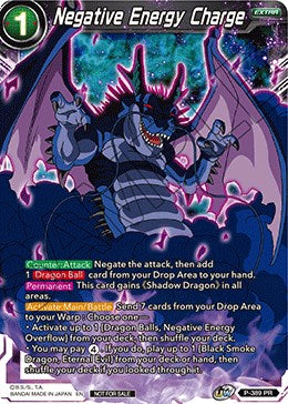 Negative Energy Charge (Tournament Pack Vol. 8) (P-389) [Tournament Promotion Cards] | Total Play