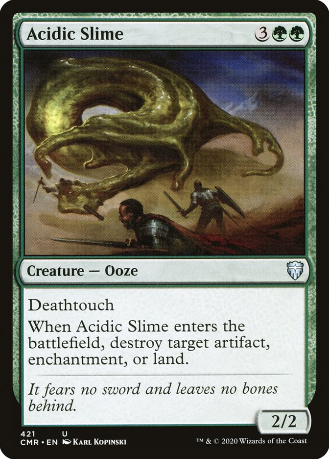 Acidic Slime [Commander Legends] | Total Play