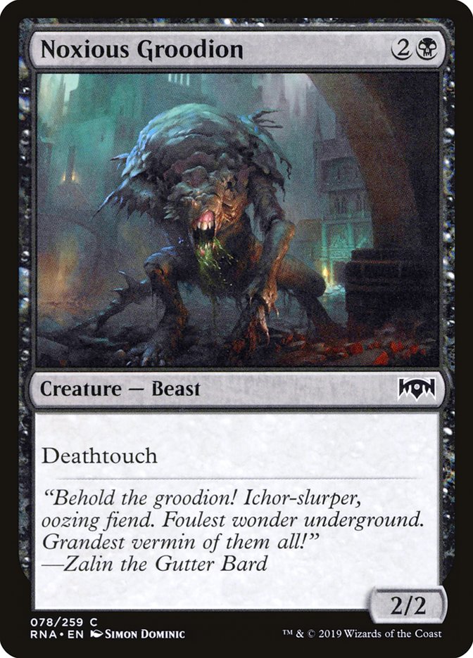 Noxious Groodion [Ravnica Allegiance] | Total Play
