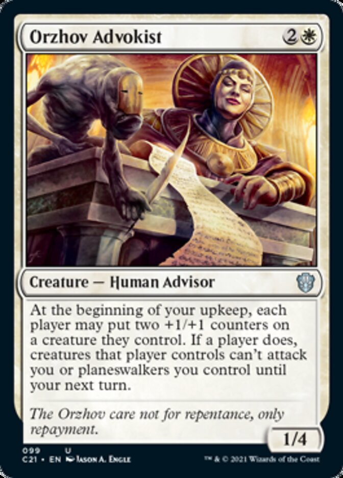 Orzhov Advokist [Commander 2021] | Total Play