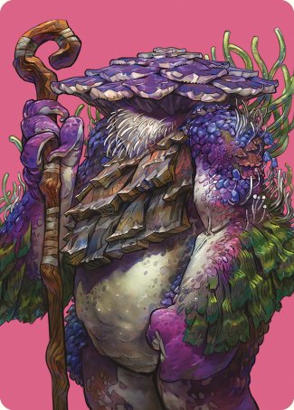 Slimefoot, the Stowaway Art Card [Commander Masters Art Series] | Total Play