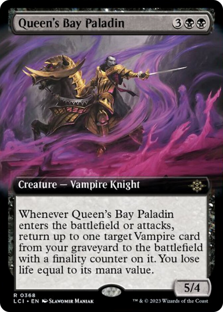 Queen's Bay Paladin (Extended Art) [The Lost Caverns of Ixalan] | Total Play