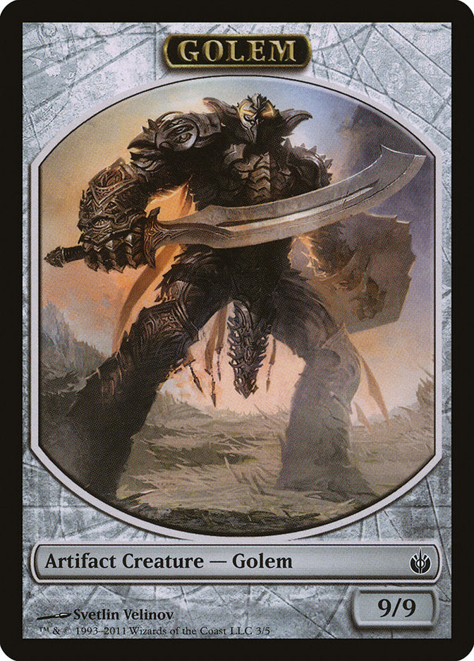 Golem Token [Mirrodin Besieged Tokens] | Total Play