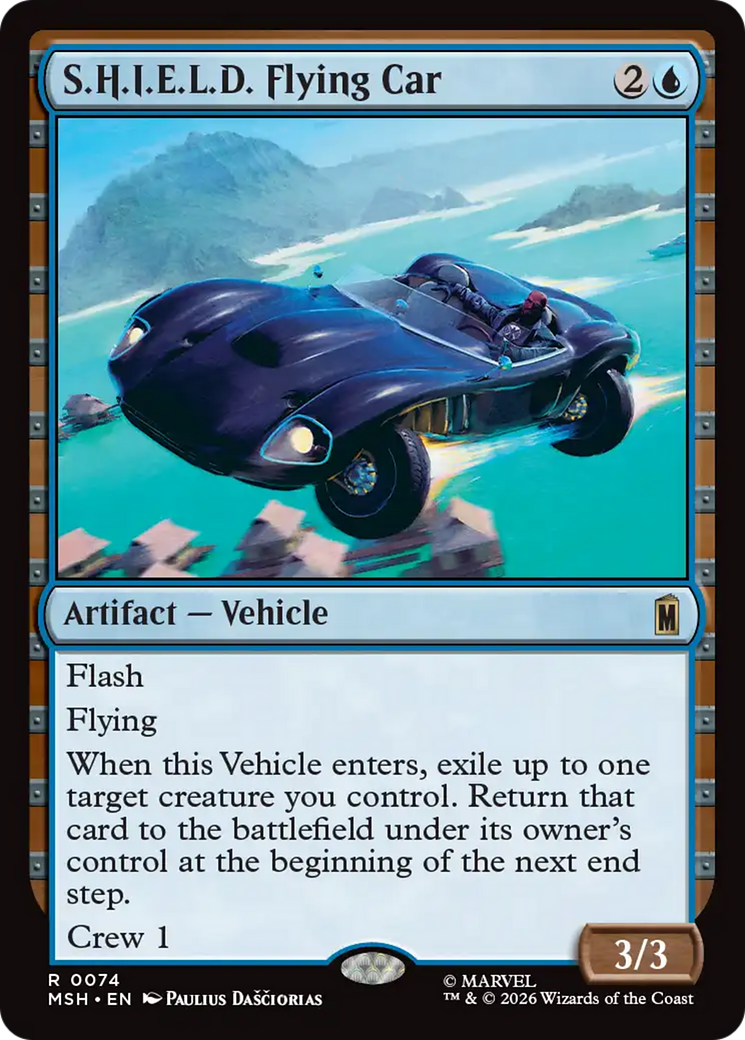 S.H.I.E.L.D. Flying Car [Marvel Super Heroes] | Total Play