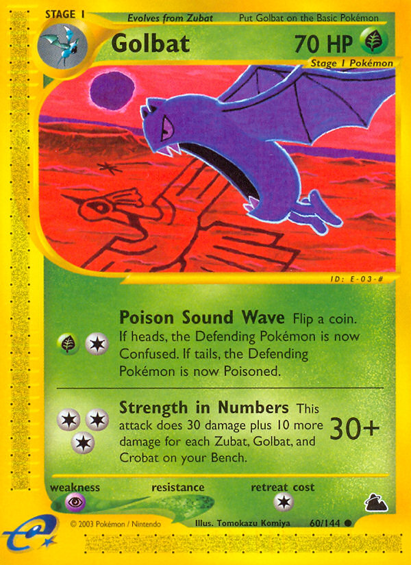 Golbat (60/144) [Skyridge] | Total Play