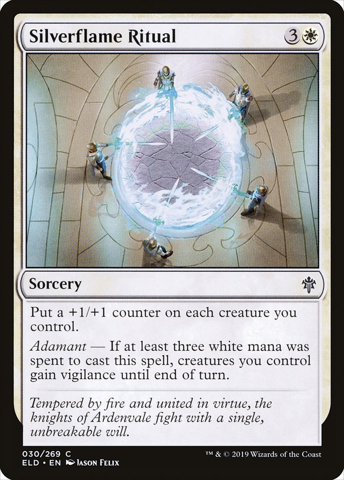 Silverflame Ritual [Throne of Eldraine] | Total Play