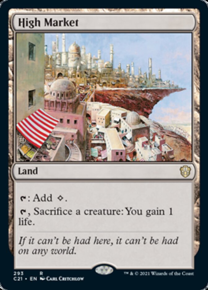 High Market [Commander 2021] | Total Play