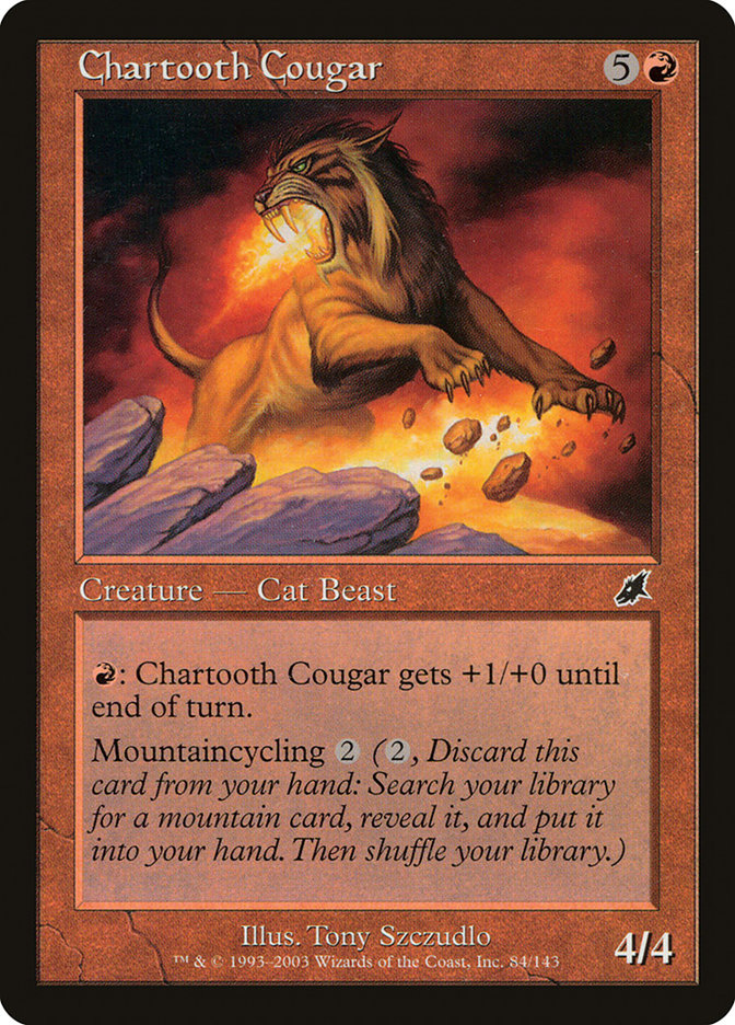 Chartooth Cougar [Scourge] | Total Play