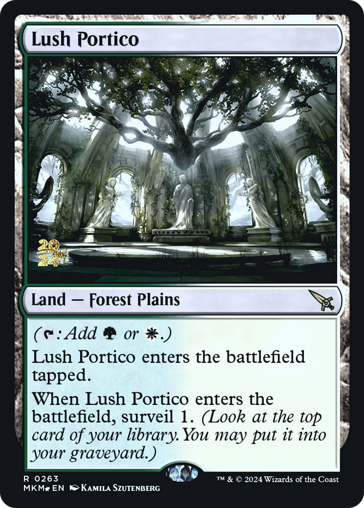 Lush Portico [Murders at Karlov Manor Prerelease Promos] | Total Play