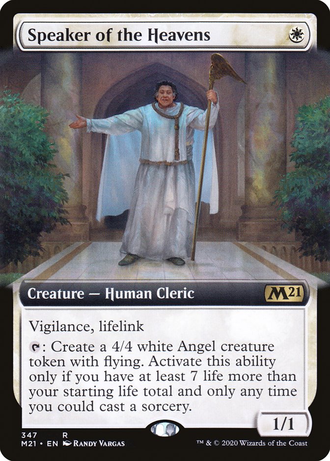 Speaker of the Heavens (Extended Art) [Core Set 2021] | Total Play
