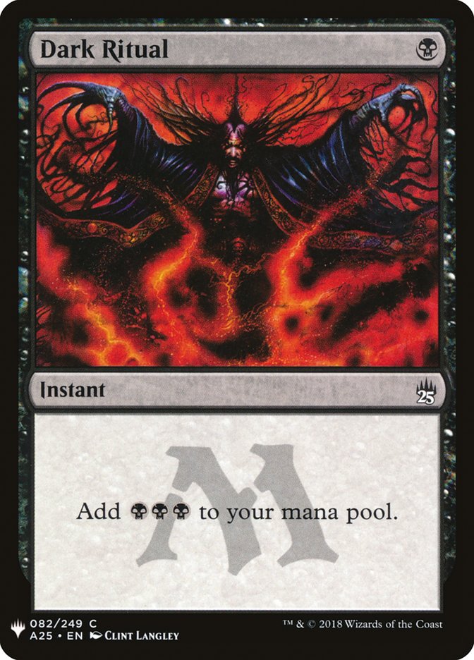 Dark Ritual [Mystery Booster] | Total Play