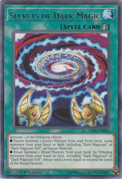 Secrets of Dark Magic [LED6-EN004] Rare | Total Play