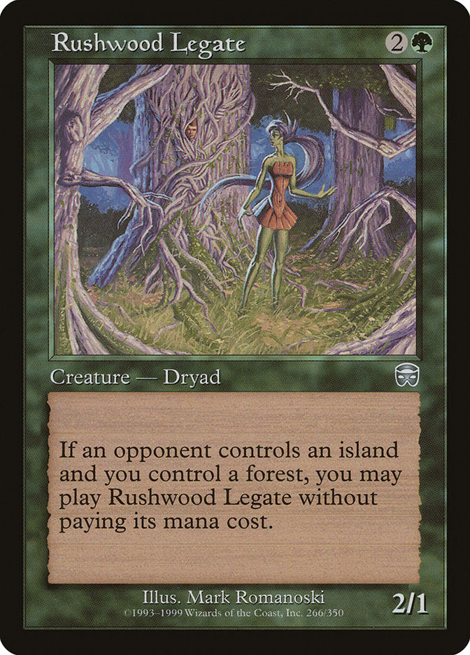 Rushwood Legate [Mercadian Masques] | Total Play