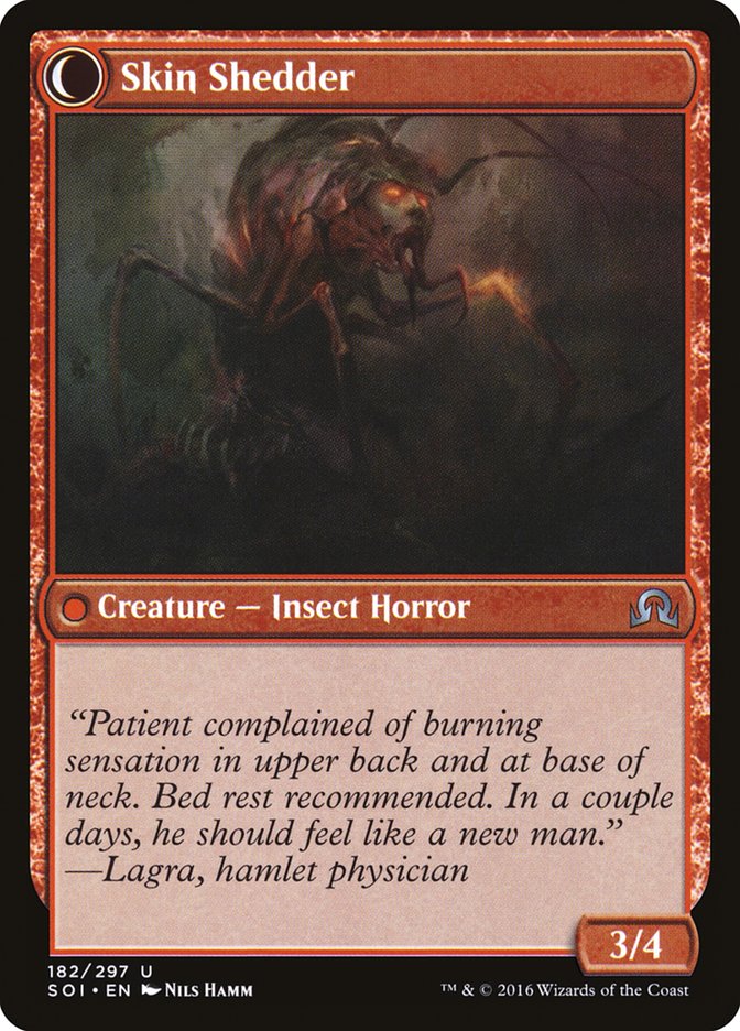 Skin Invasion // Skin Shedder [Shadows over Innistrad] | Total Play