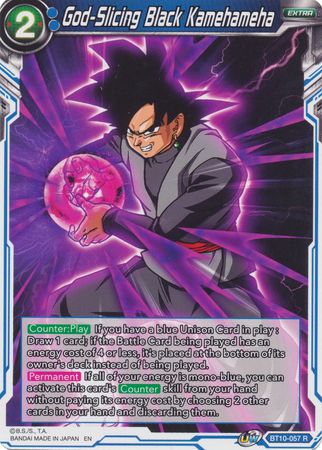 God-Slicing Black Kamehameha (BT10-057) [Rise of the Unison Warrior 2nd Edition] | Total Play