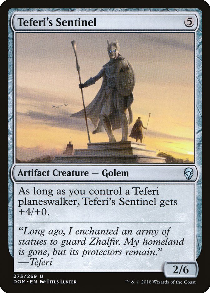 Teferi's Sentinel [Dominaria] | Total Play
