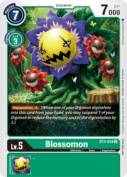 Blossomon [BT3-054] (Tamer Party Vol. 5) [Release Special Booster Promos] | Total Play