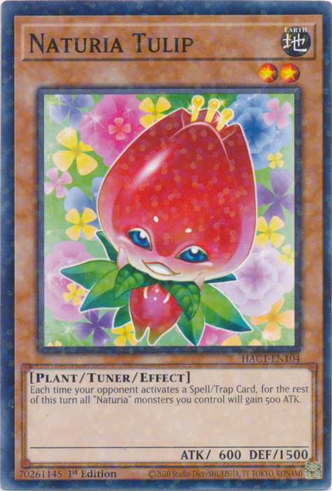 Naturia Tulip (Duel Terminal) [HAC1-EN104] Common | Total Play