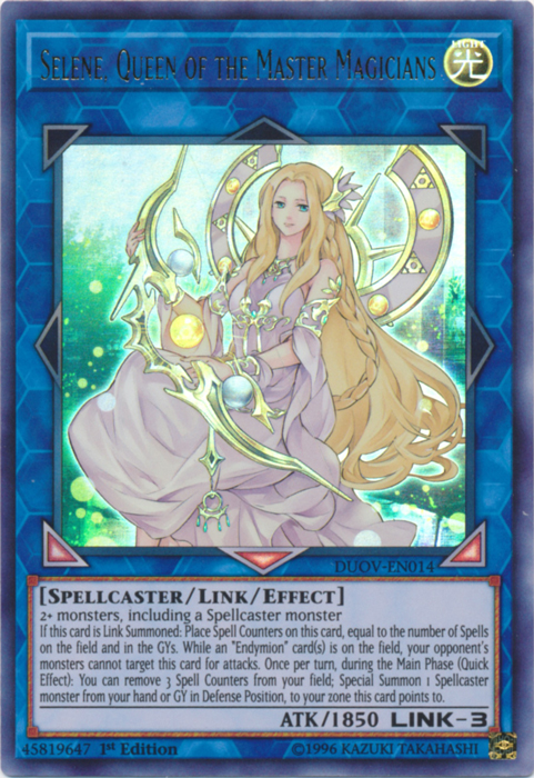 Selene, Queen of the Master Magicians [DUOV-EN014] Ultra Rare | Total Play