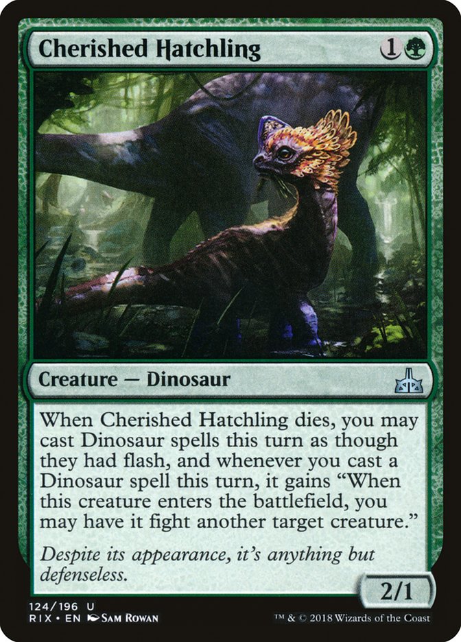 Cherished Hatchling [Rivals of Ixalan] | Total Play
