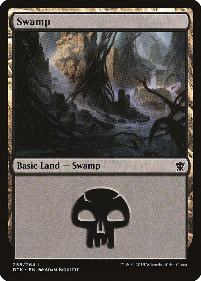 Swamp (258) [Dragons of Tarkir] | Total Play