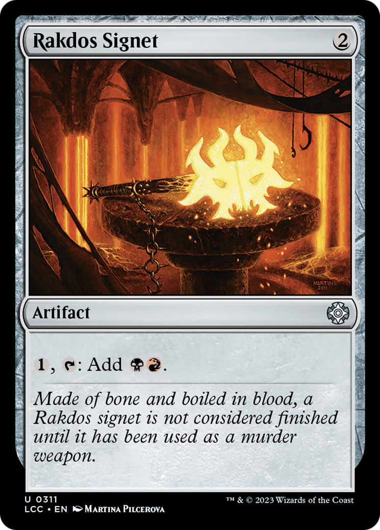 Rakdos Signet [The Lost Caverns of Ixalan Commander] | Total Play