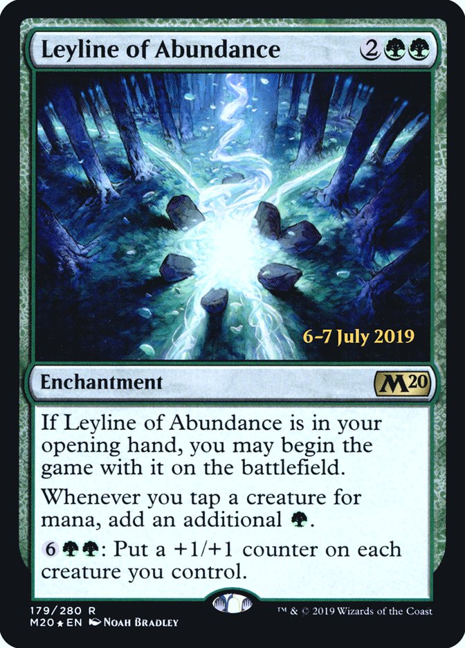Leyline of Abundance [Core Set 2020 Prerelease Promos] | Total Play