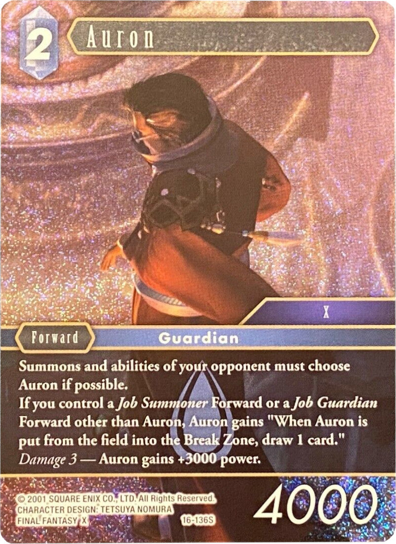 Auron (December 2022) [Promo Cards] | Total Play