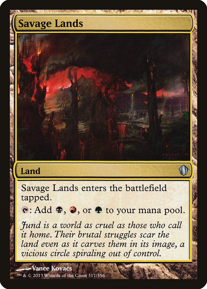 Savage Lands [Commander 2013] | Total Play