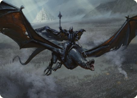 Lord of the Nazgul Art Card [The Lord of the Rings: Tales of Middle-earth Art Series] | Total Play