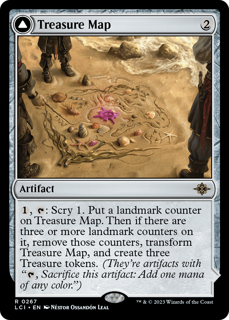 Treasure Map // Treasure Cove [The Lost Caverns of Ixalan] | Total Play