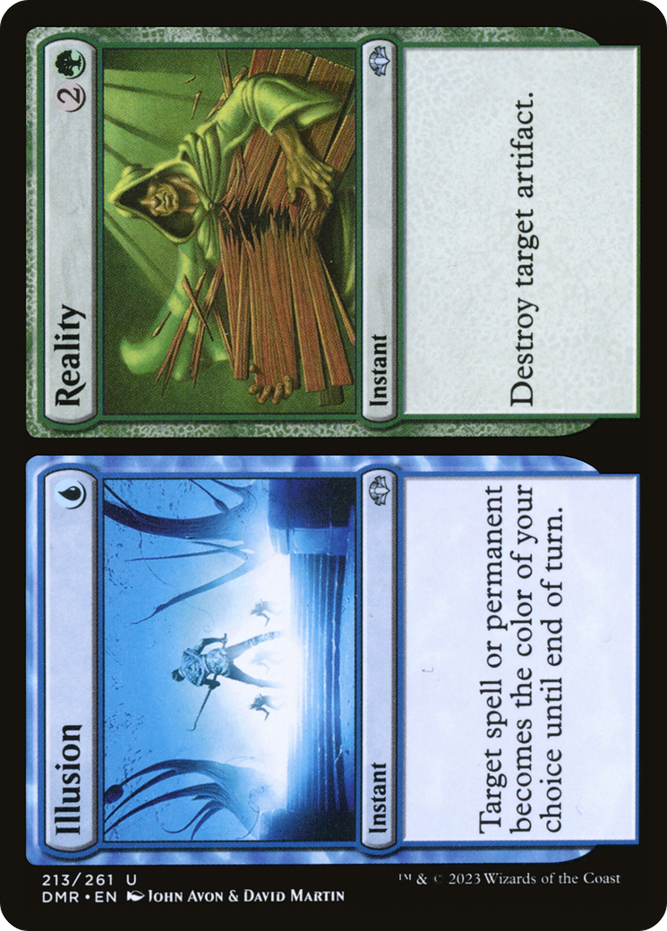 Illusion // Reality [Dominaria Remastered] | Total Play