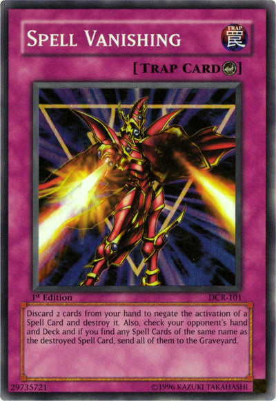 Spell Vanishing [DCR-101] Super Rare | Total Play