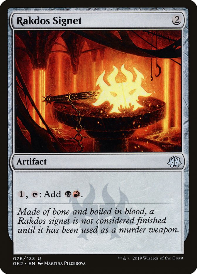 Rakdos Signet [Ravnica Allegiance Guild Kit] | Total Play