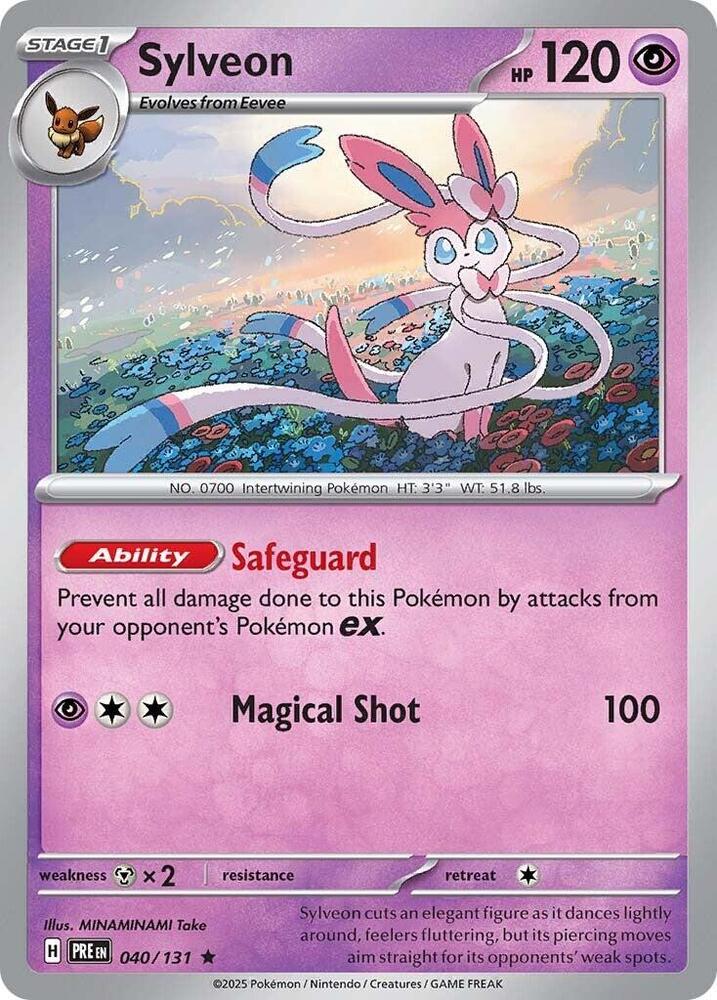 Sylveon (040/131) [Scarlet & Violet: Prismatic Evolutions] | Total Play