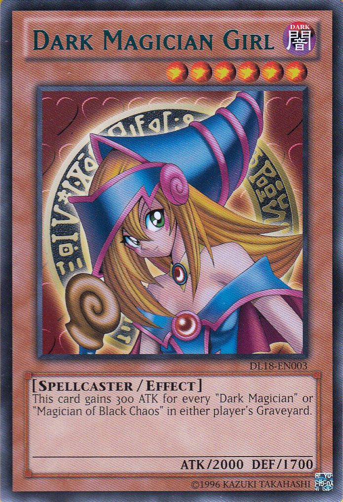 Dark Magician Girl (Green) [DL18-EN003] Rare | Total Play