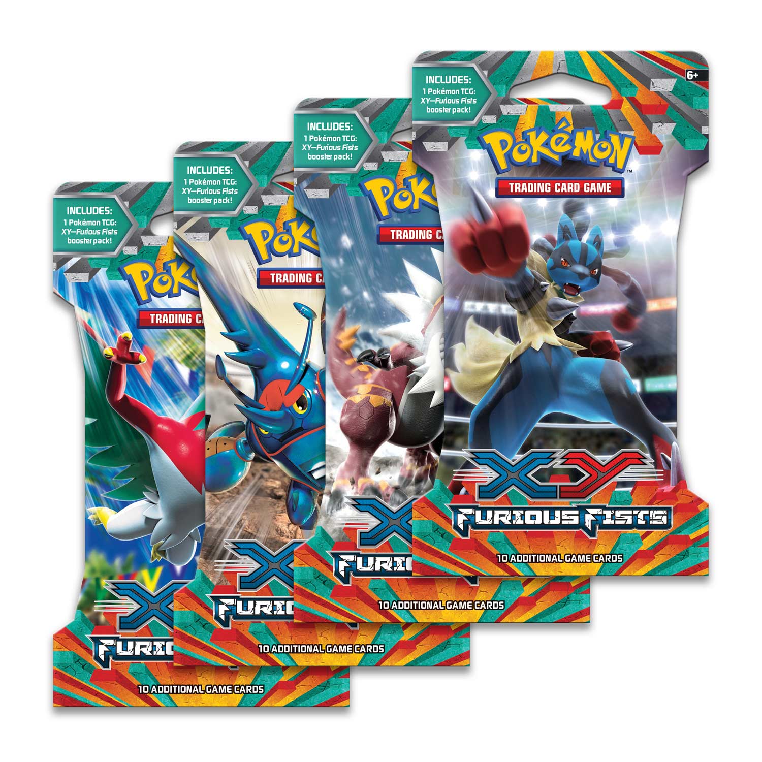 XY: Furious Fists - Sleeved Booster Pack Case | Total Play