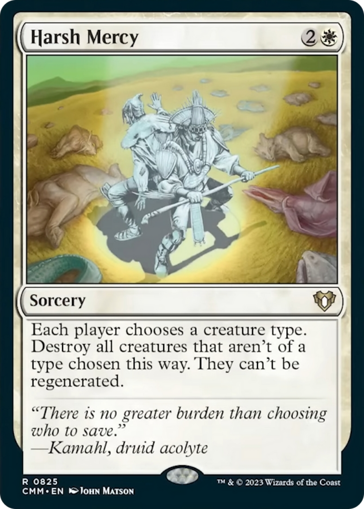 Harsh Mercy [Commander Masters] | Total Play