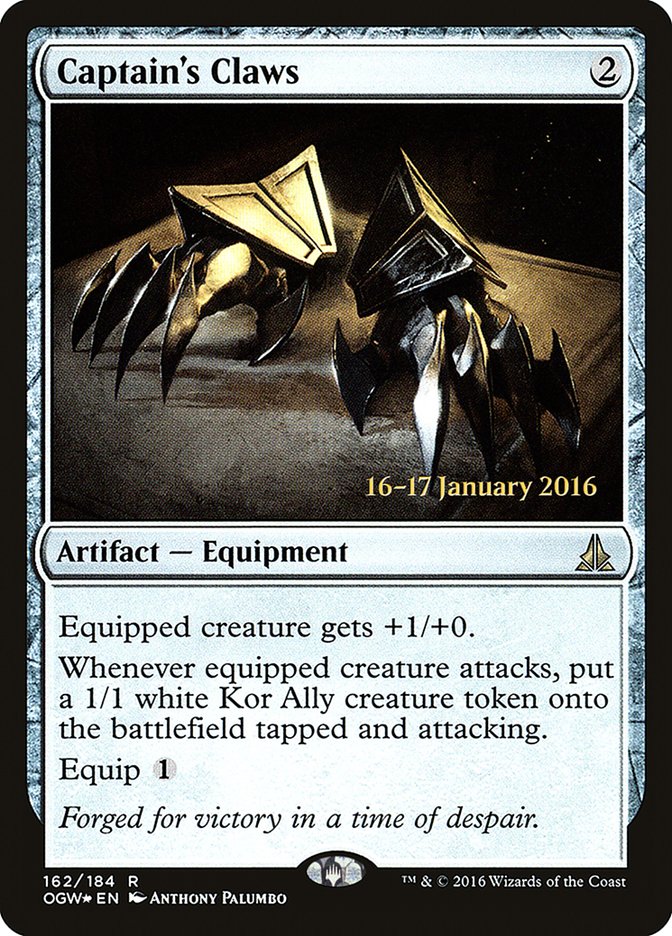 Captain's Claws [Oath of the Gatewatch Prerelease Promos] | Total Play