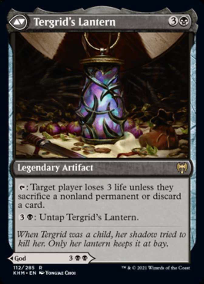 Tergrid, God of Fright // Tergrid's Lantern [Kaldheim] | Total Play