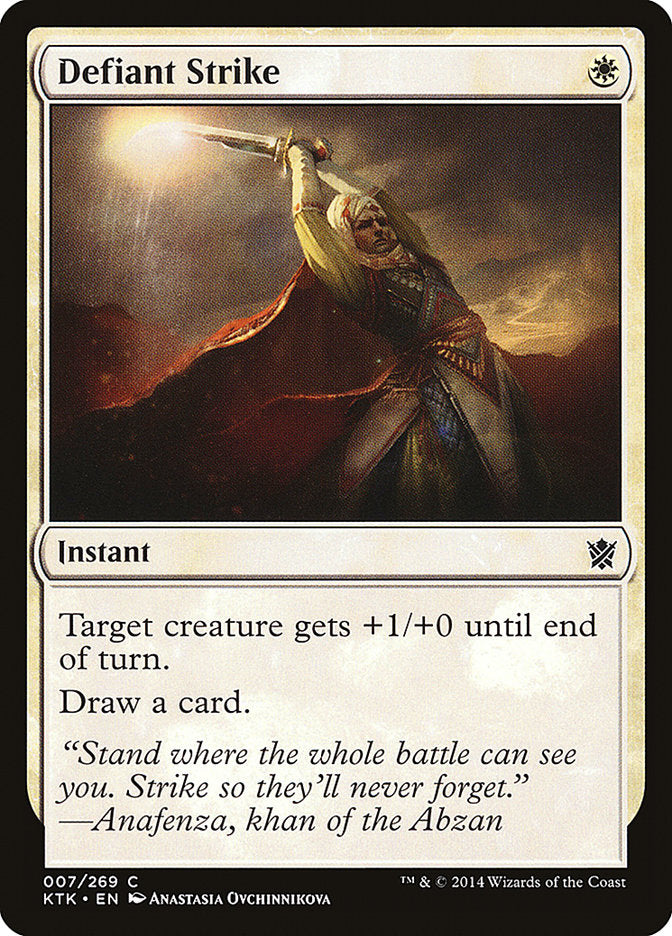 Defiant Strike [Khans of Tarkir] | Total Play