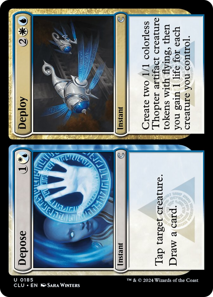 Depose // Deploy [Ravnica: Clue Edition] | Total Play