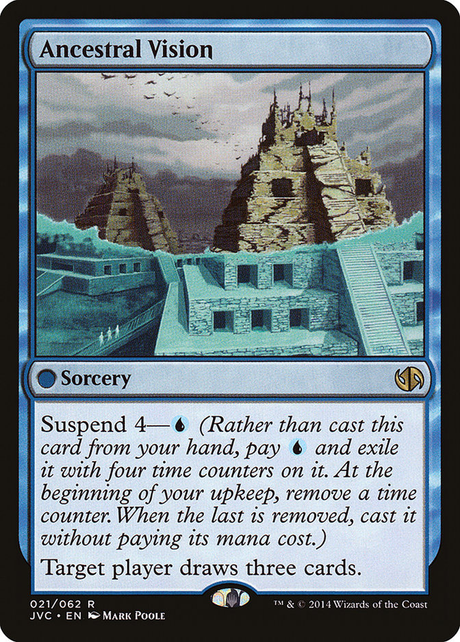 Ancestral Vision [Duel Decks Anthology] | Total Play