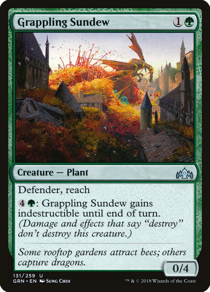 Grappling Sundew [Guilds of Ravnica] | Total Play