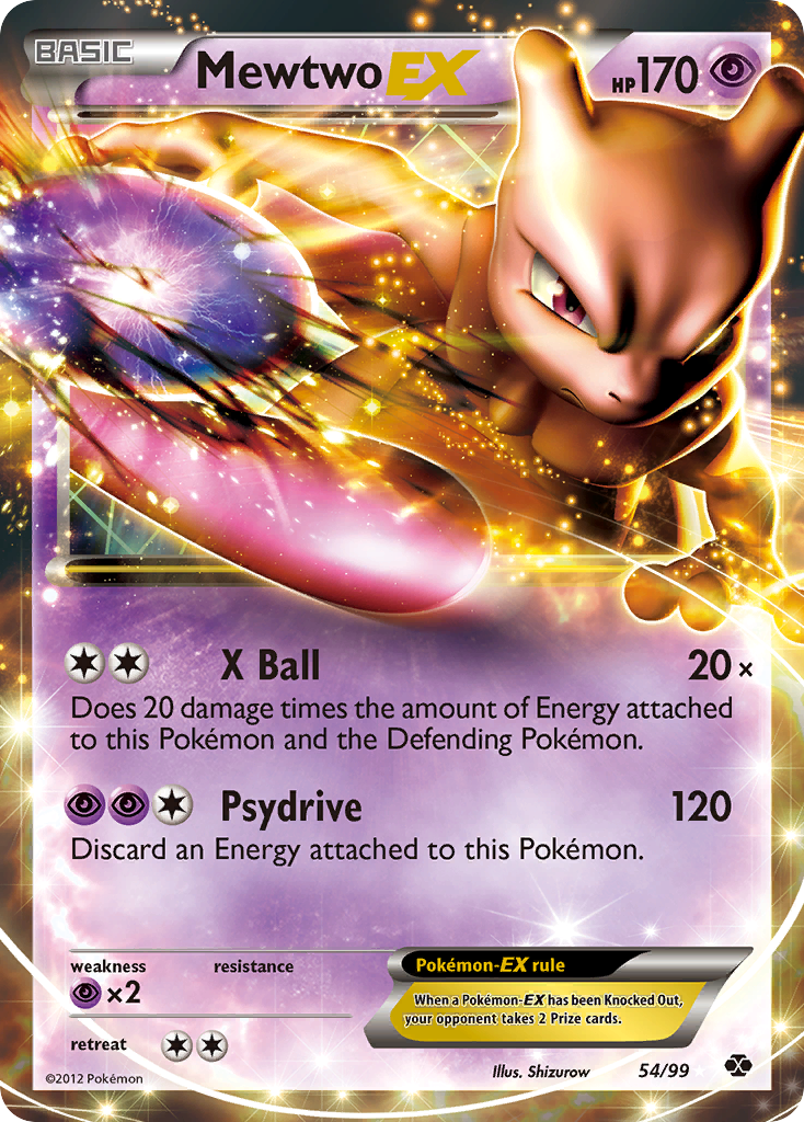 Mewtwo EX (54/99) [Black & White: Next Destinies] | Total Play