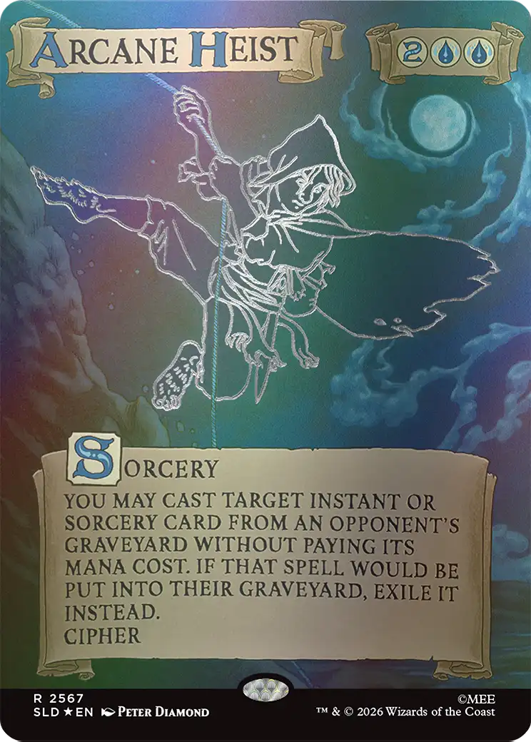 Arcane Heist (Out Of Sight Foil) [Secret Lair Drop Series] | Total Play