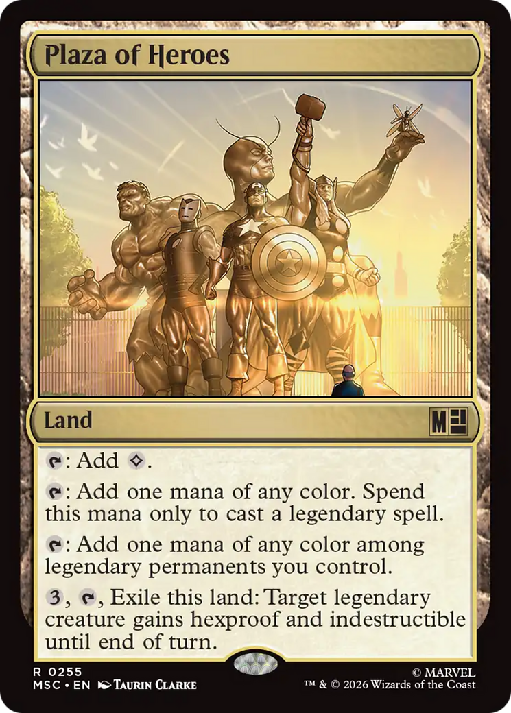 Plaza of Heroes [Marvel Super Heroes Commander] | Total Play